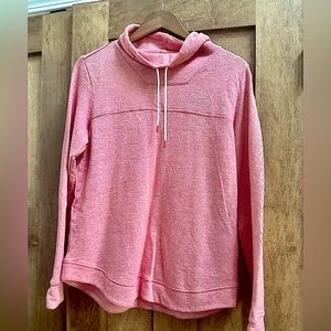 Vineyard Vines funnel neck sweatshirt, peach pink color, size S